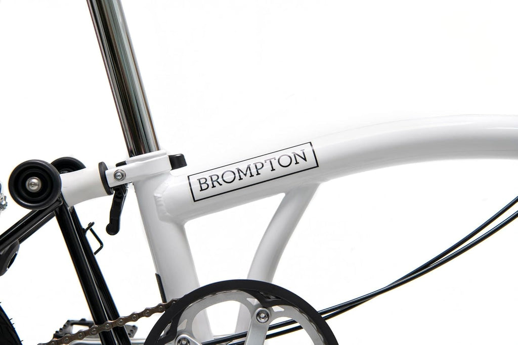 White 3 Speed Folding Bike N40673