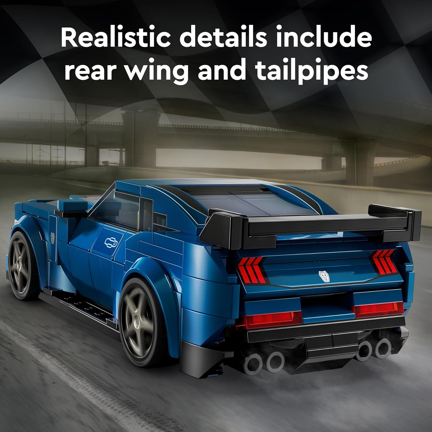 Ford Mustang Dark Horse Sports Car Set Q53343