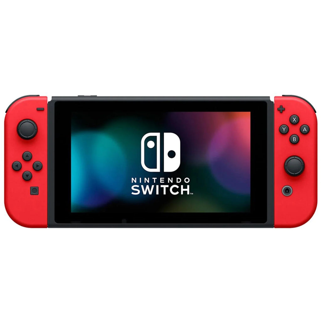 Nintendo Switch Bundle with Carry Case, 128GB SD Card, and New Super Mario Bros U Deluxe Game A445