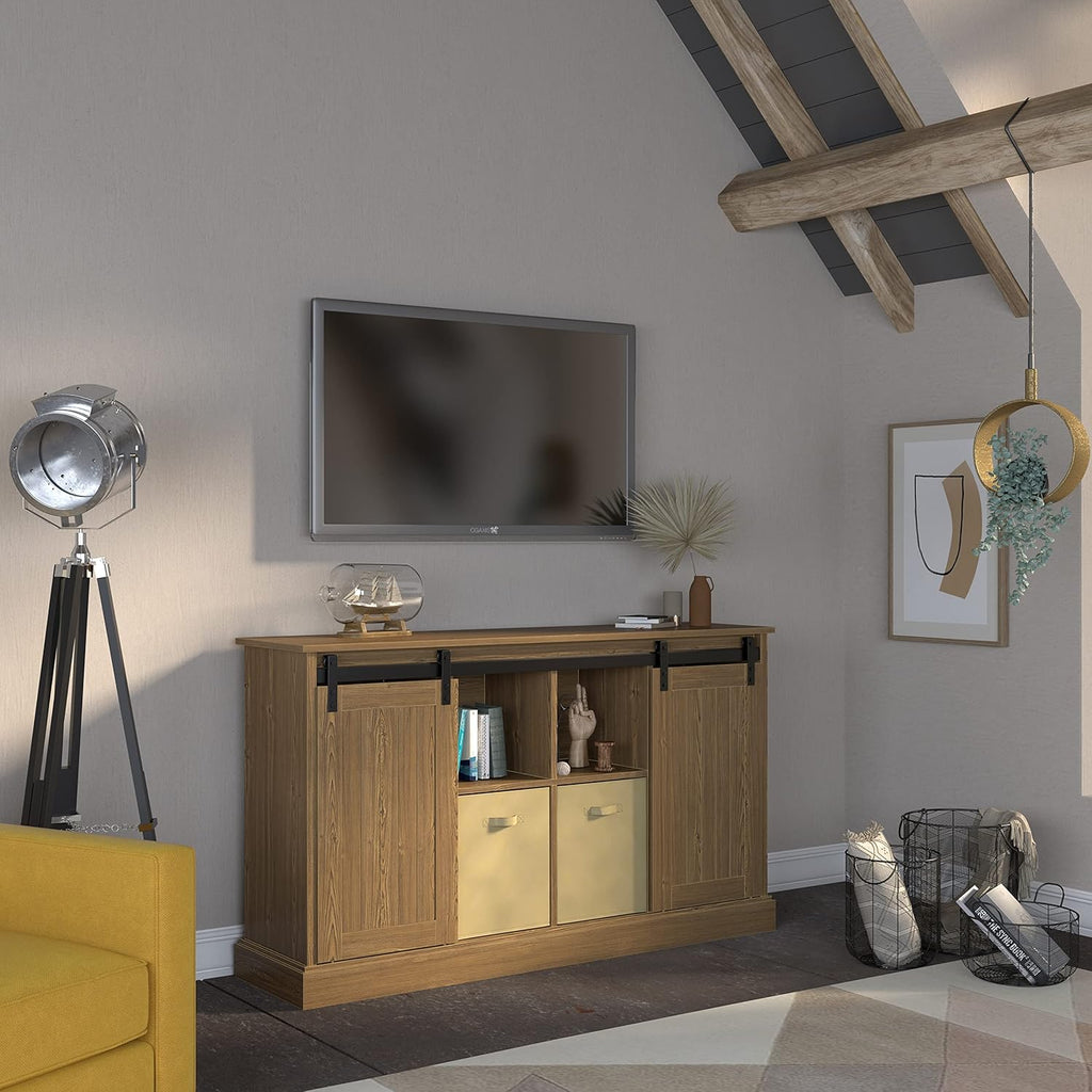 Classic Walnut Finish TV Stand B373