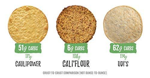 Plain Cauliflower Pizza Crusts - 9.75 oz C587