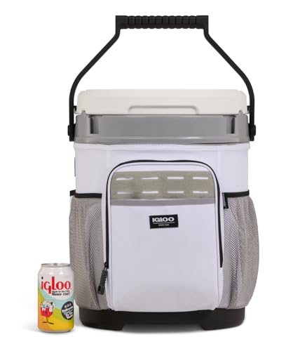 Insulated Portable Hard Side Cooler Ice Chest X586