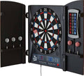 Electronic Dartboard with Cabinet Doors and Integrated Scoreboard C54881