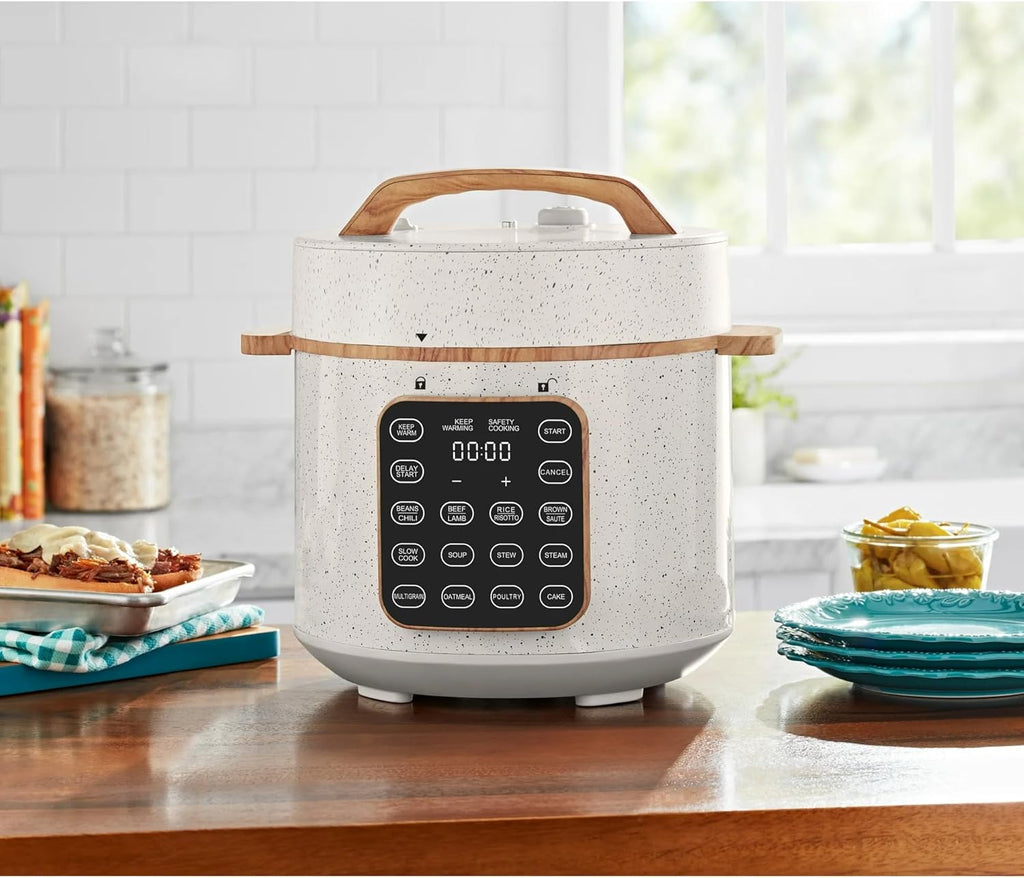 6 Qt Pressure Cooker with Touch Control Display T714