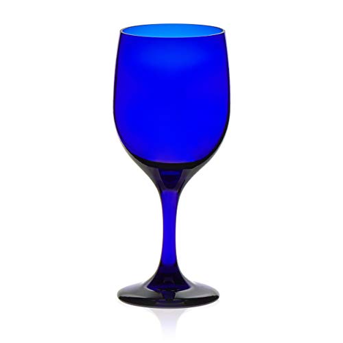 Cobalt Wine Glasses, 11.5 ounce, Set of 12 O940