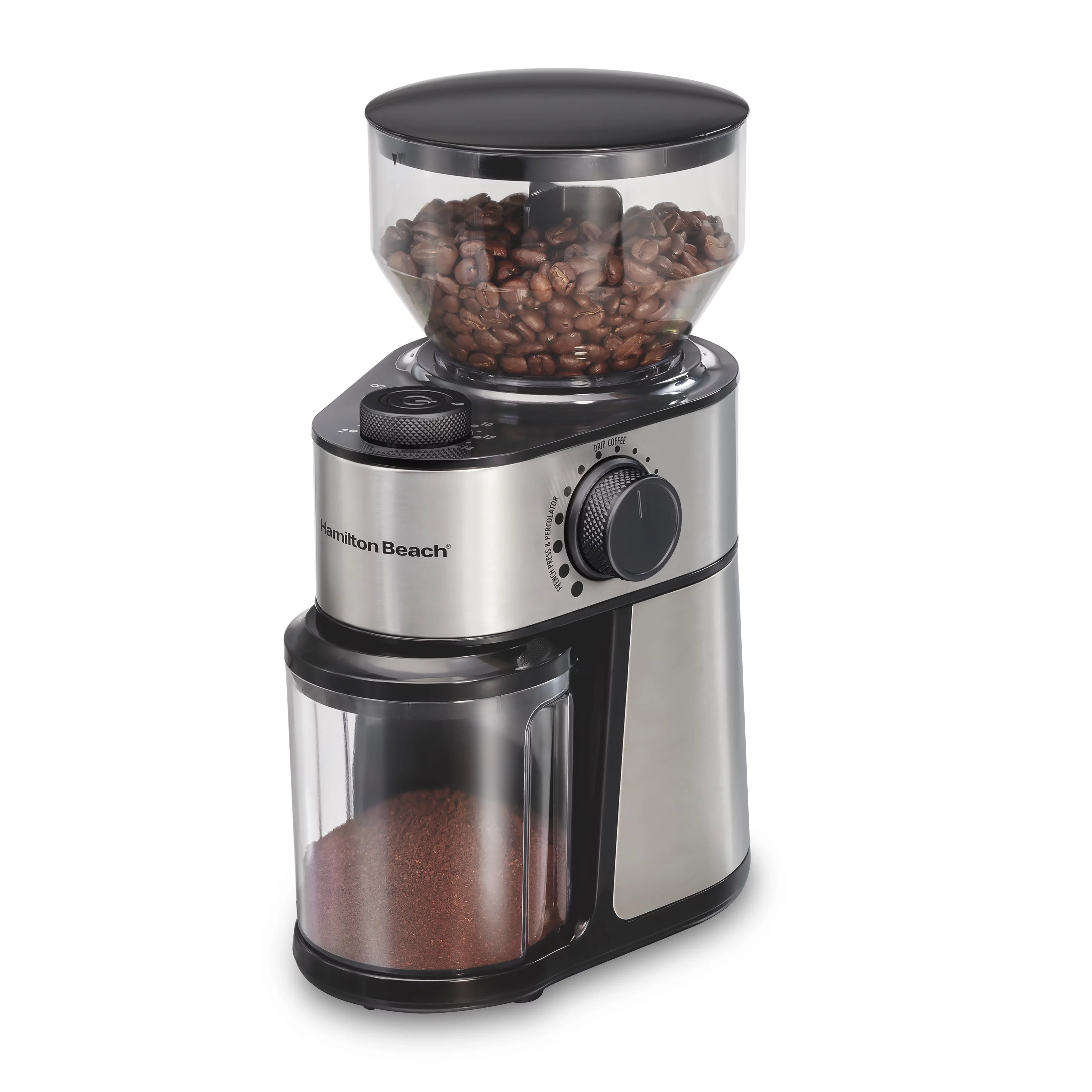 18 Grind Settings Stainless Steel Coffee Grinder A9815