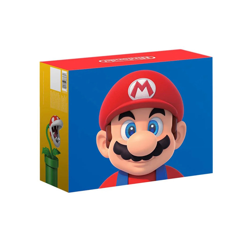 Nintendo Switch Bundle with Carry Case, 128GB SD Card, and New Super Mario Bros U Deluxe Game A445