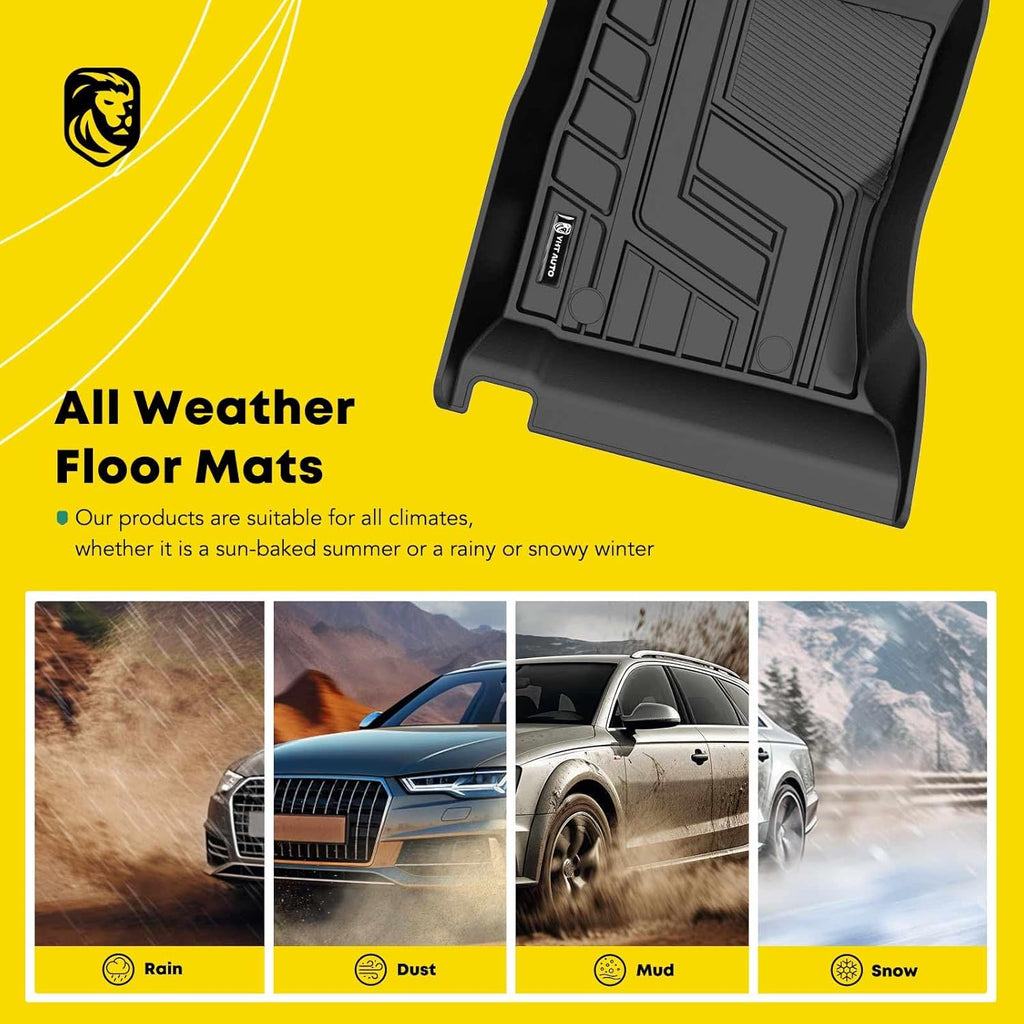 All Weather TPE Car Mats, Set of 3 Y327584