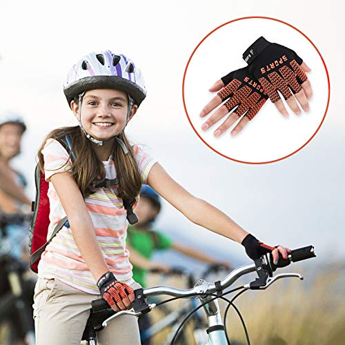 Kids Half Finger Cycling Gloves D85665