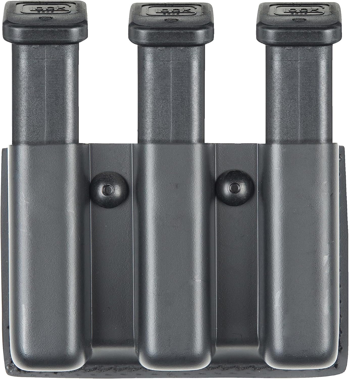Black Slimline Open-Top Triple Magazine Pouch T157632