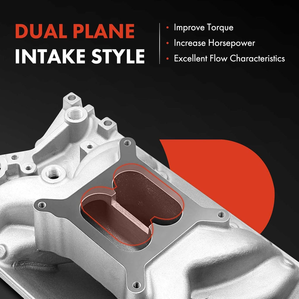 Aluminum Dual Plane High-Rise Intake Manifold C502818