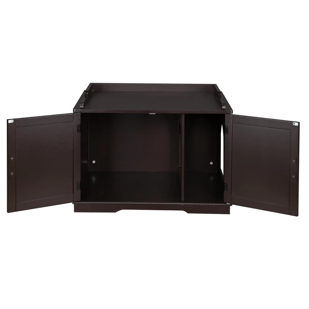 Cat Litter Box Enclosure with Vent Holes B6525