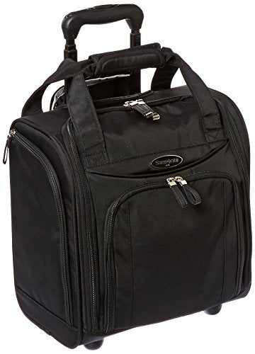 Black Large Upright Wheeled Carry-On X418392