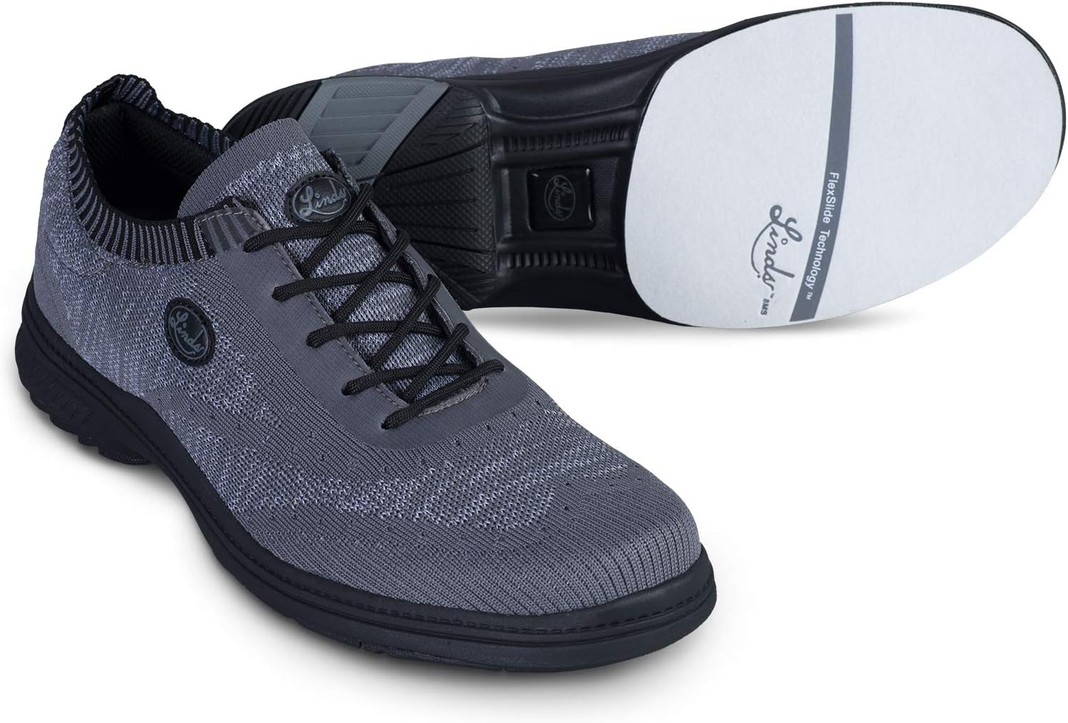 Black/Charcoal Bowling Shoes Q4958