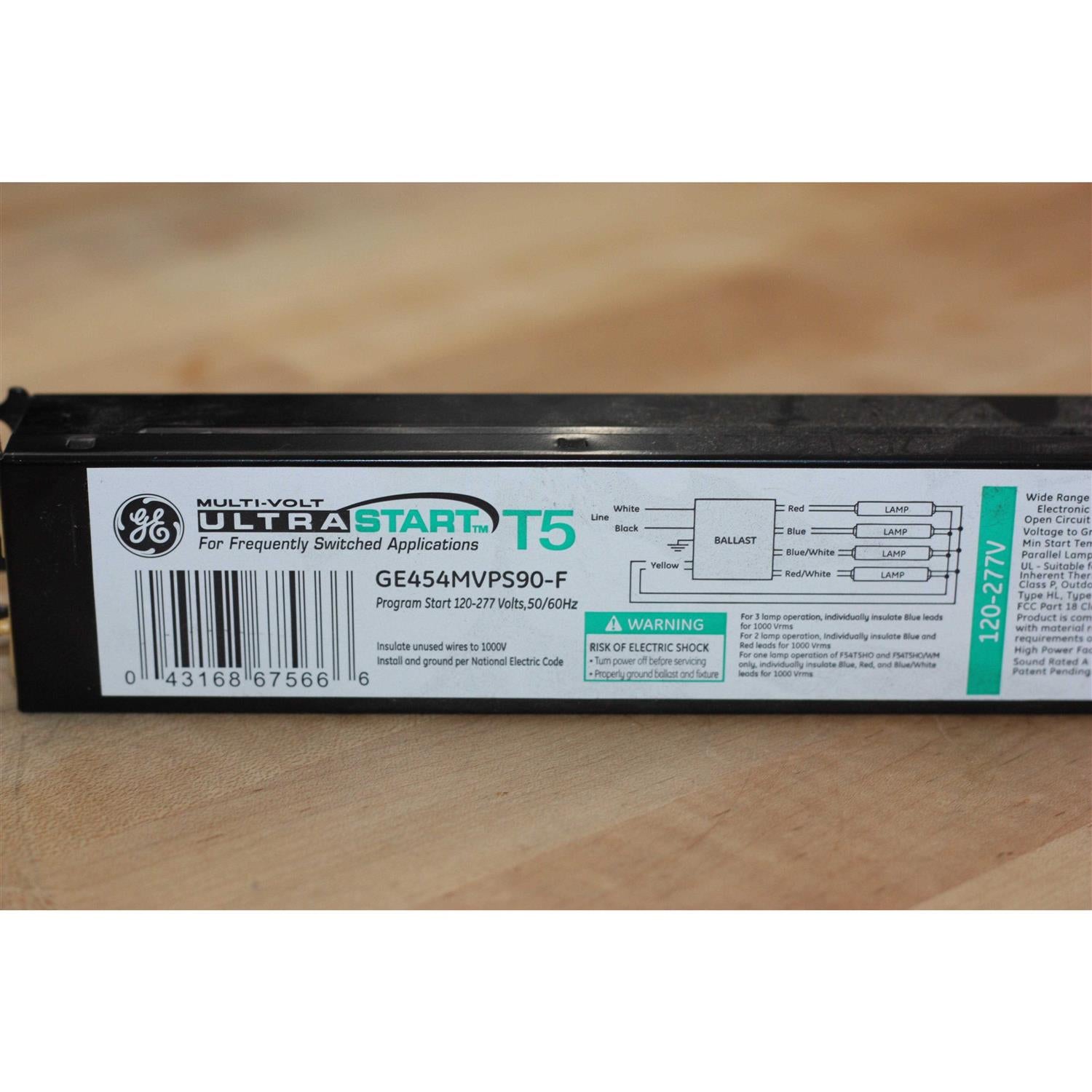T5 HO Ballast L580