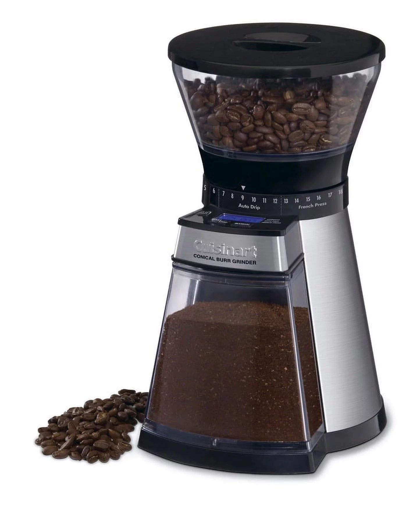 14 Cup Electric Stainless Steel Burr Coffee Grinder W98645