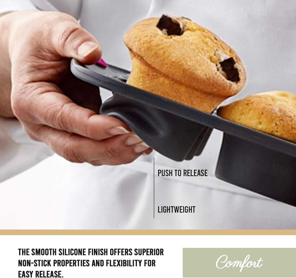 12 Cup Silicone Muffin Pan T31603