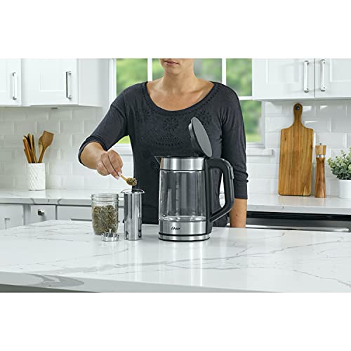 1.7 L Electric Glass Kettle with Tea Infuser O758071