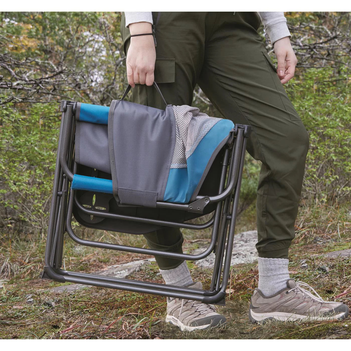 Portable Folding Camping Chair with Cup Holder E9148