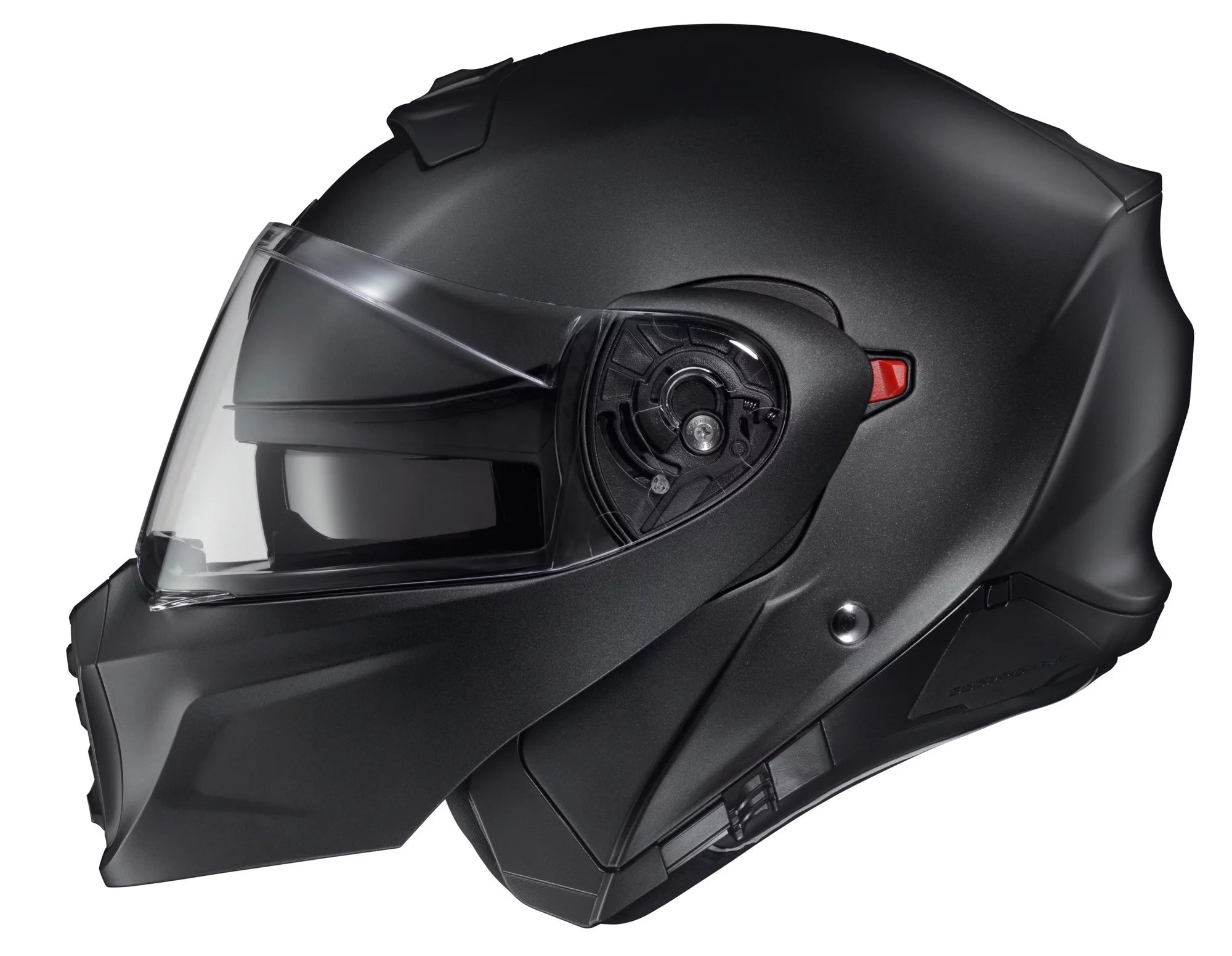 Matte Black Modular Motorcycle Helmet E6416
