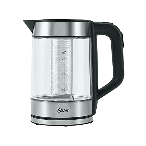 1.7 L Electric Glass Kettle with Tea Infuser O758071
