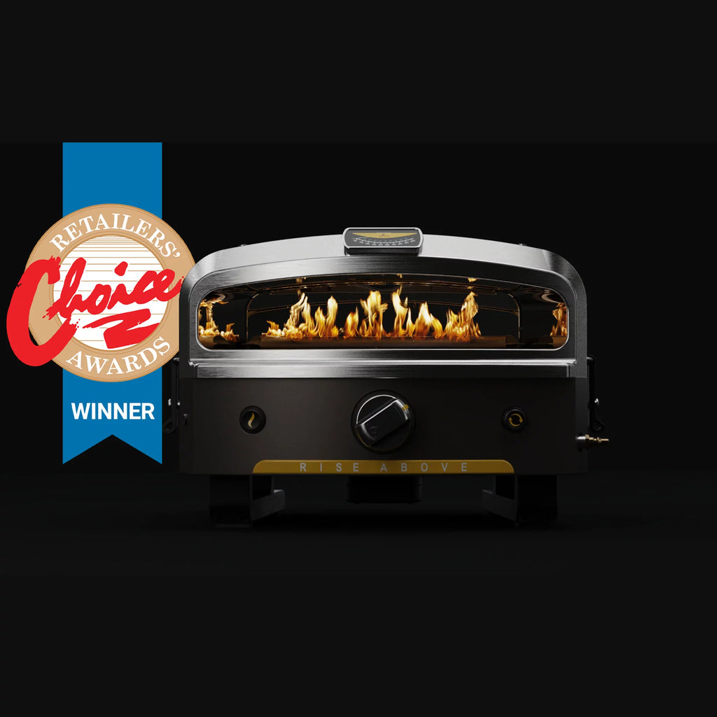 16 LP Gas Portable Outdoor Pizza Oven with Rotating Cooking Stone N681019