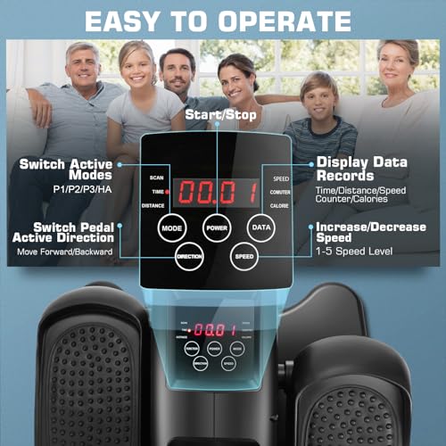Electric Ellipse Leg Exerciser with Remote Control K632