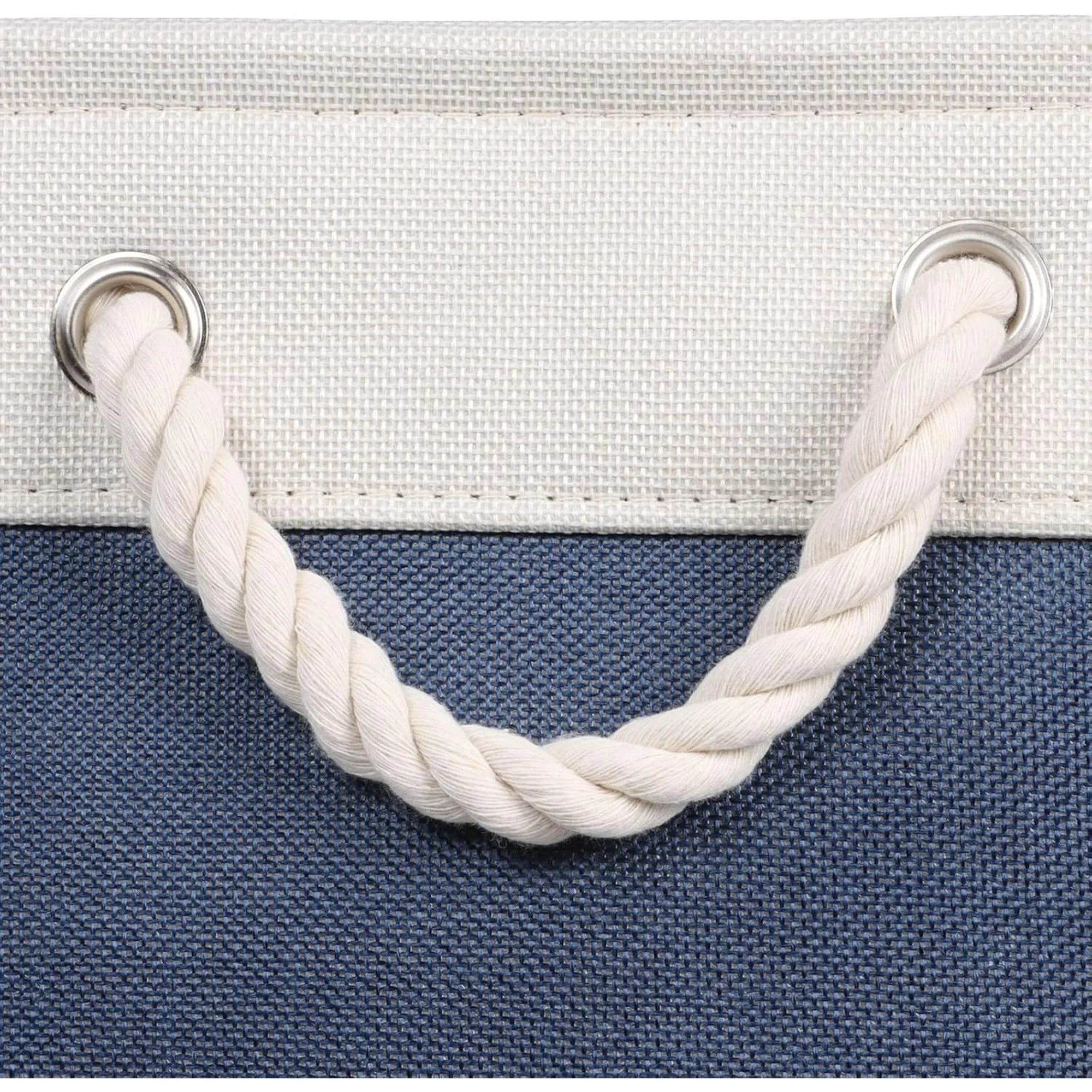 Set of 6 Fabric Storage Bins with Handles D940471
