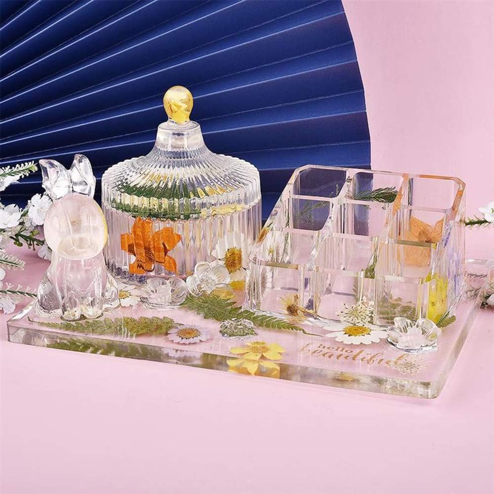 Large Silicone Tray Molds for Epoxy Resin Y122800
