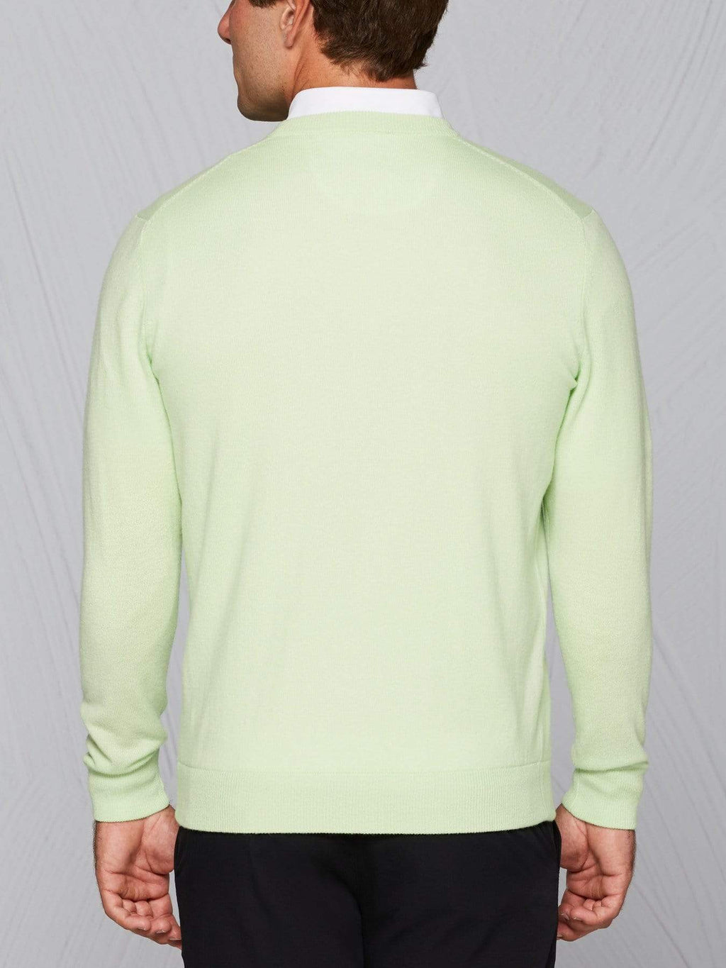 Men's Tour Authentic Cashmere V-Neck Sweater