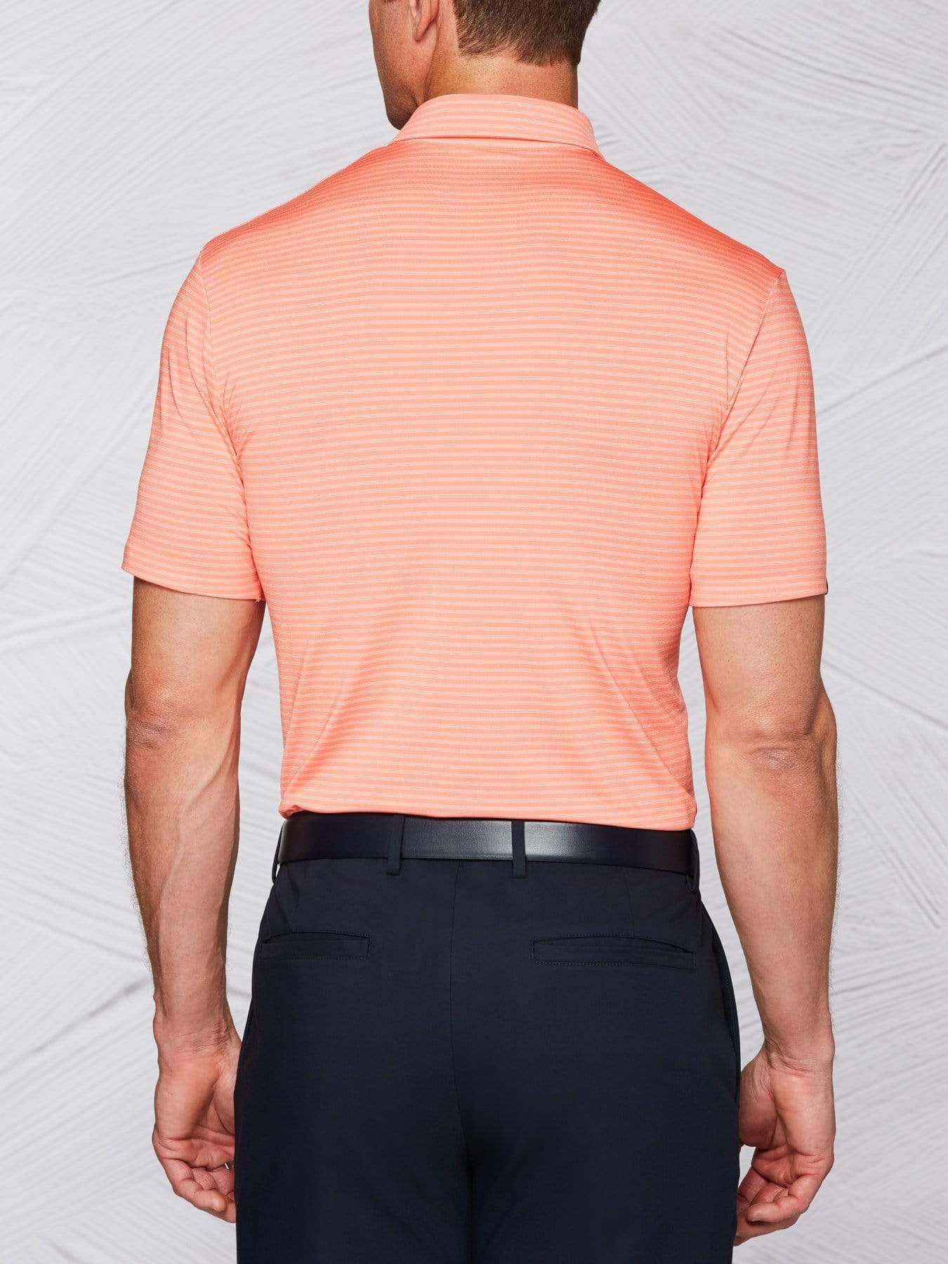 Men's Tour Authentic Fine Striped Polo