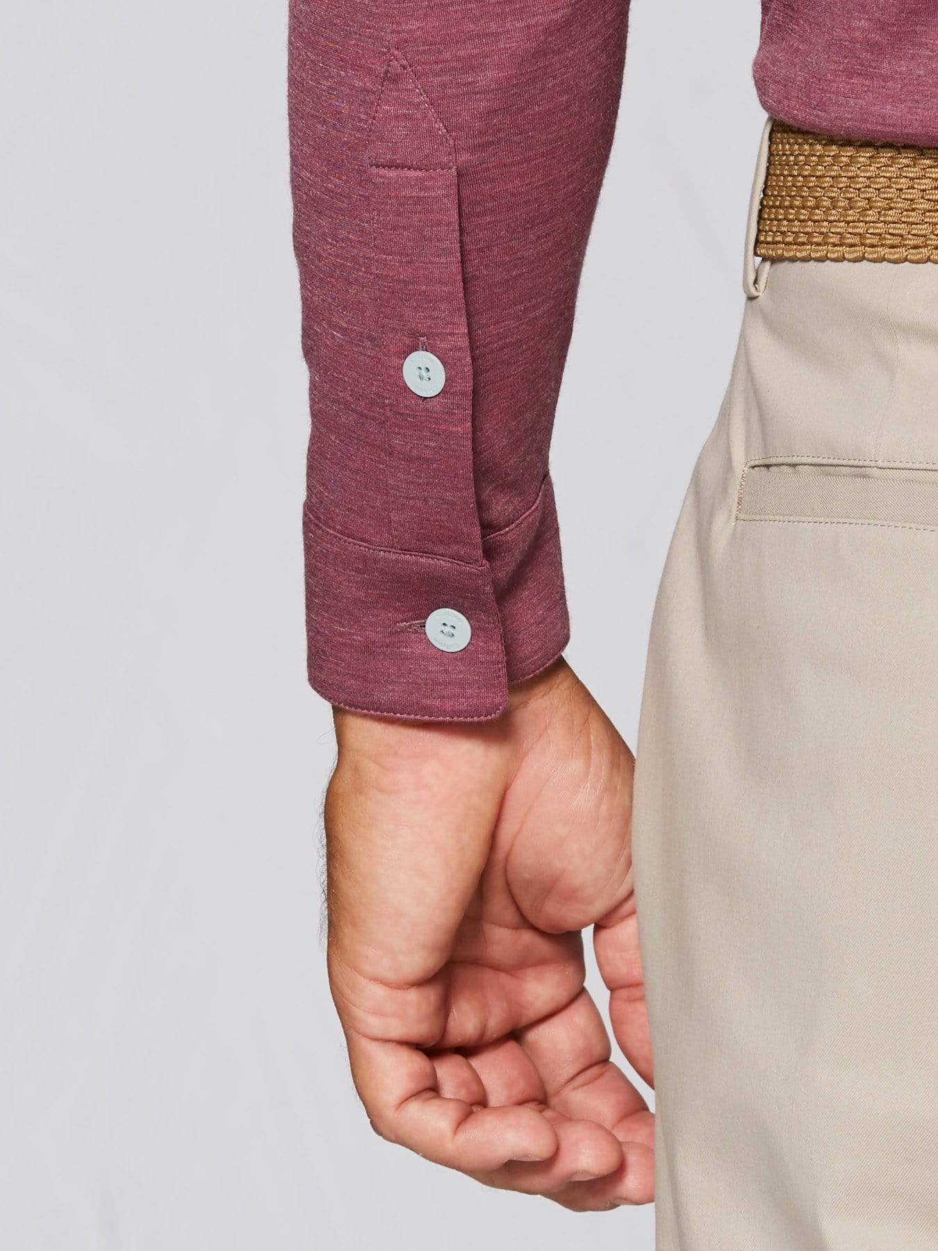 Men's Tour Authentic Heather Polo