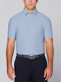 Men's Tour Authentic Heather Striped Polo