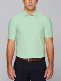 Men's Tour Authentic Heather Striped Polo